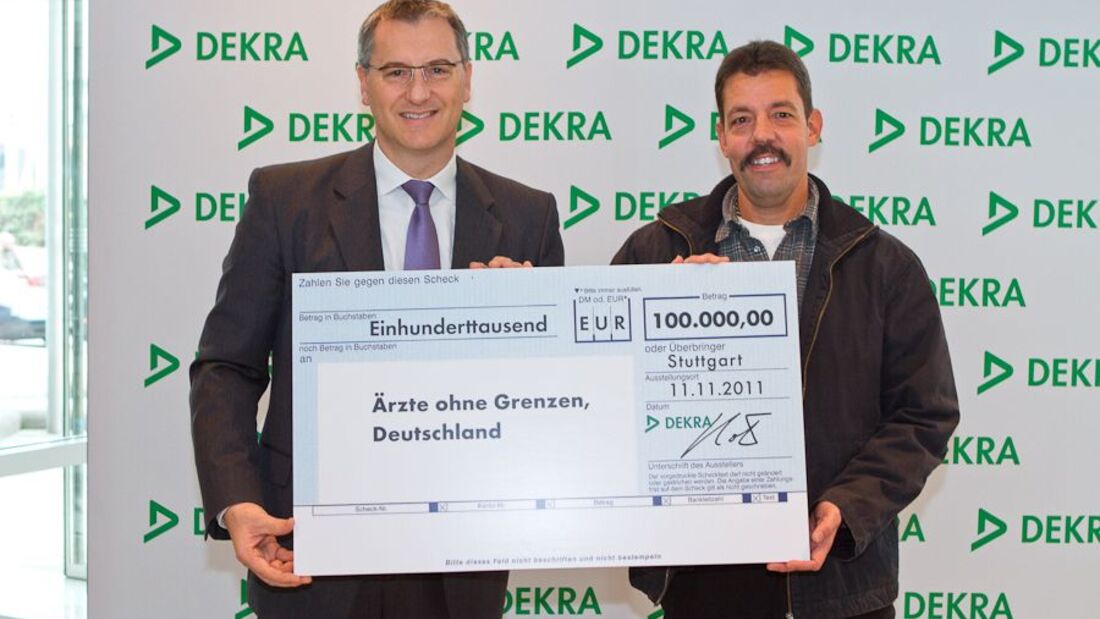 Spende für "Ärzte ohne Grenzen"