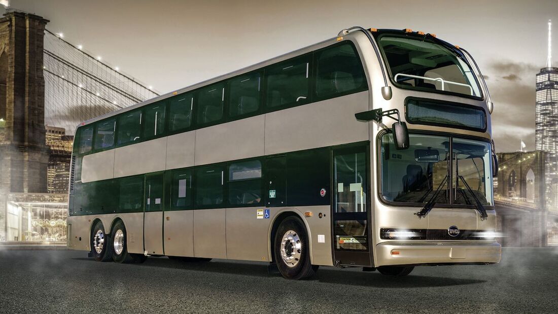 BYD präsentiert E-Doppeldecker