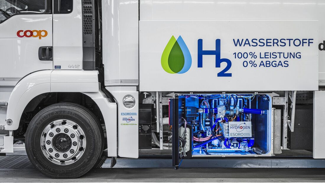 900 Millionen Euro für Wasserstoff-Lkw