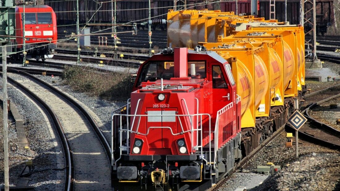 Schwere Güter auf die Schiene