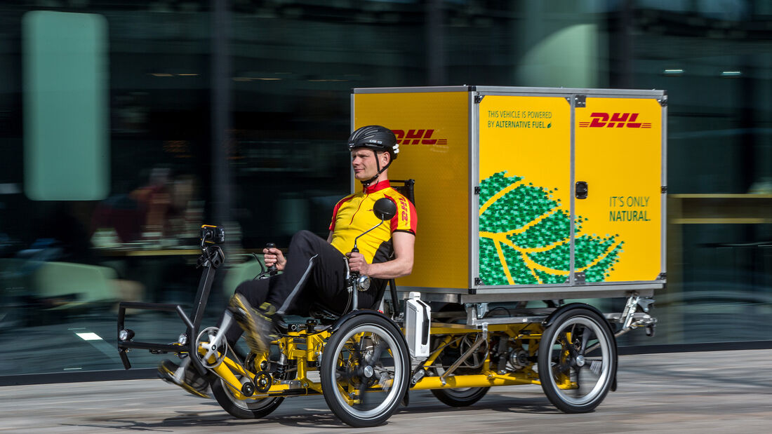 DHL setzt Cubicycles ein