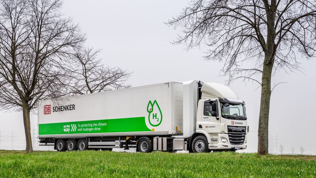 Hyzon H2-Lkw für DB Schenker