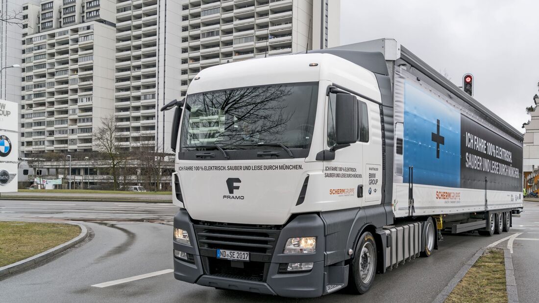 BMW setzt E-Lkw in Produktionslogistik ein
