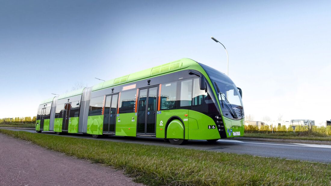 Van Hool im ÖPNV emissionsfrei
