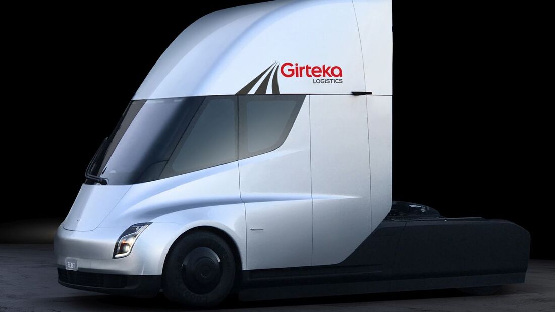 Girteka kauft Elektro-Lkw von Tesla