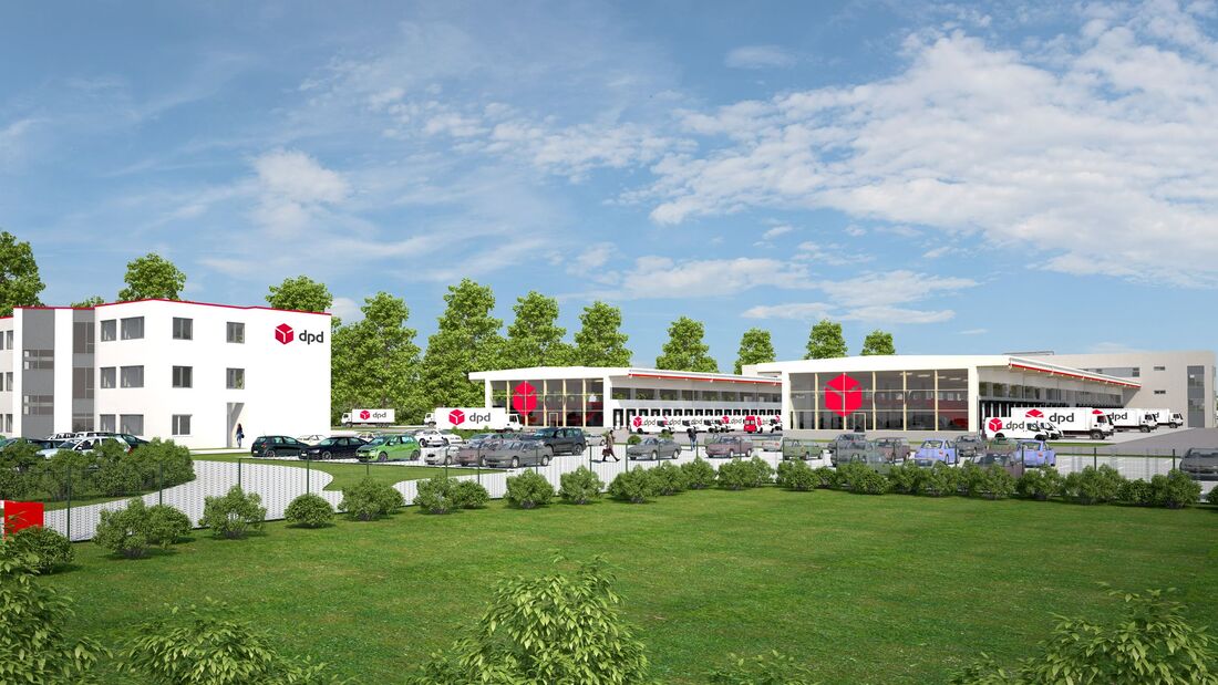 DPD baut neues Paketsortierzentrum