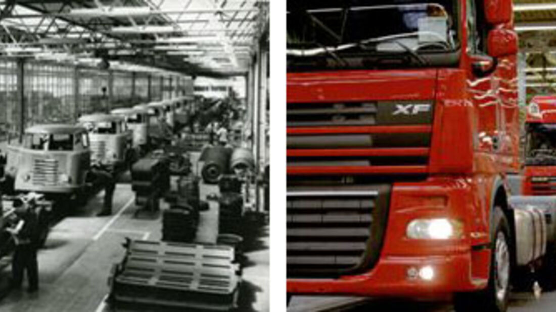 80 Jahre innovative Transportlösungen von DAF