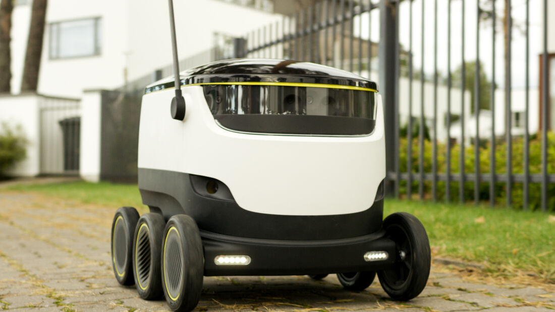 Hermes nutzt den Roboter als Zusteller