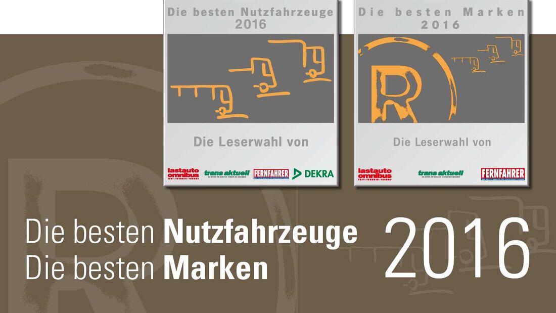 Die besten Nutzfahrzeuge & Marken 2016