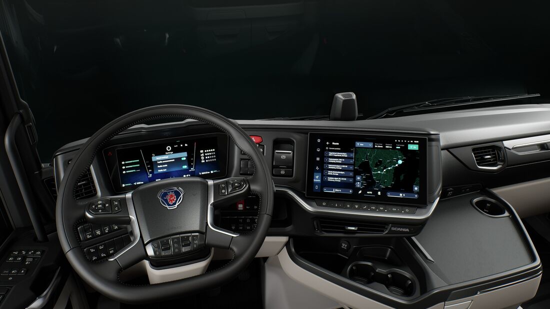 Scania präsentiert neues Cockpit