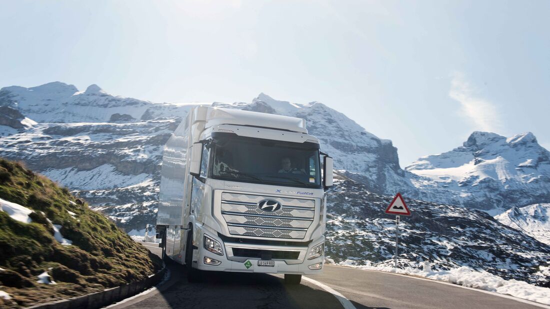 Hyundai stoppt grüne H2-Lkw