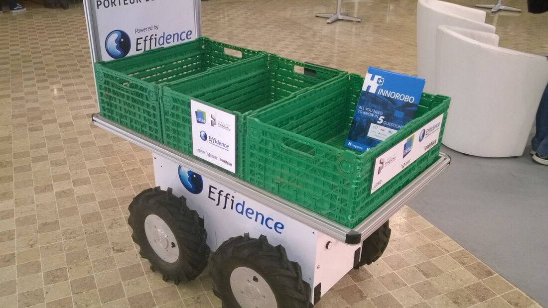 Roboter-Wagen übernimmt die Arbeit