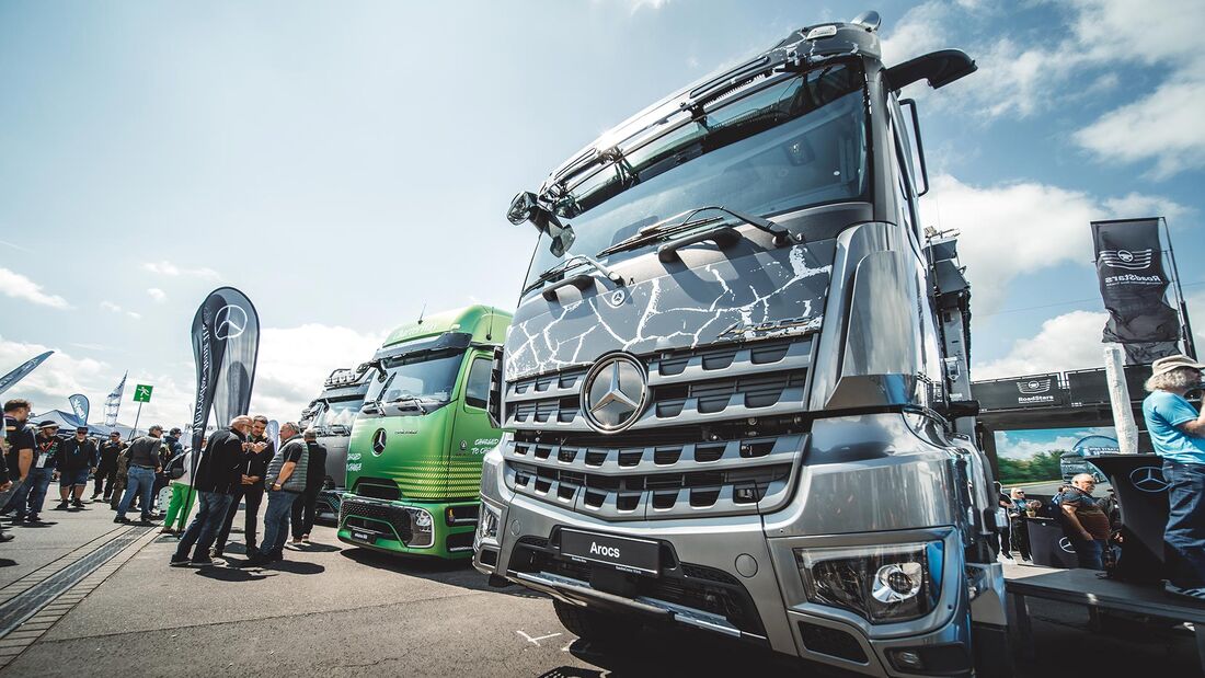 30 Jahre Actros auf Kurs zur IAA