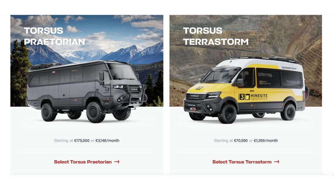 Offroad-Busse ab 70.000 Euro