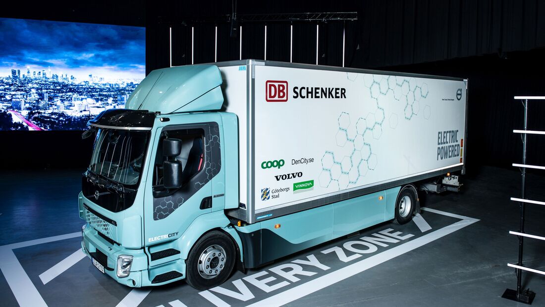 Volvo startet E-Lkw-Auslieferung
