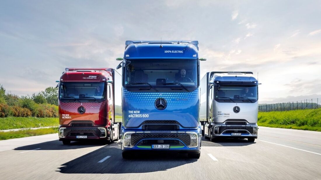Drei Wege in die Lkw-Zukunft
