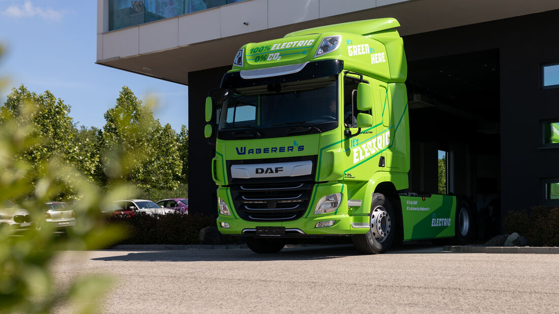 Elektro-Lkw von DAF Ungarn