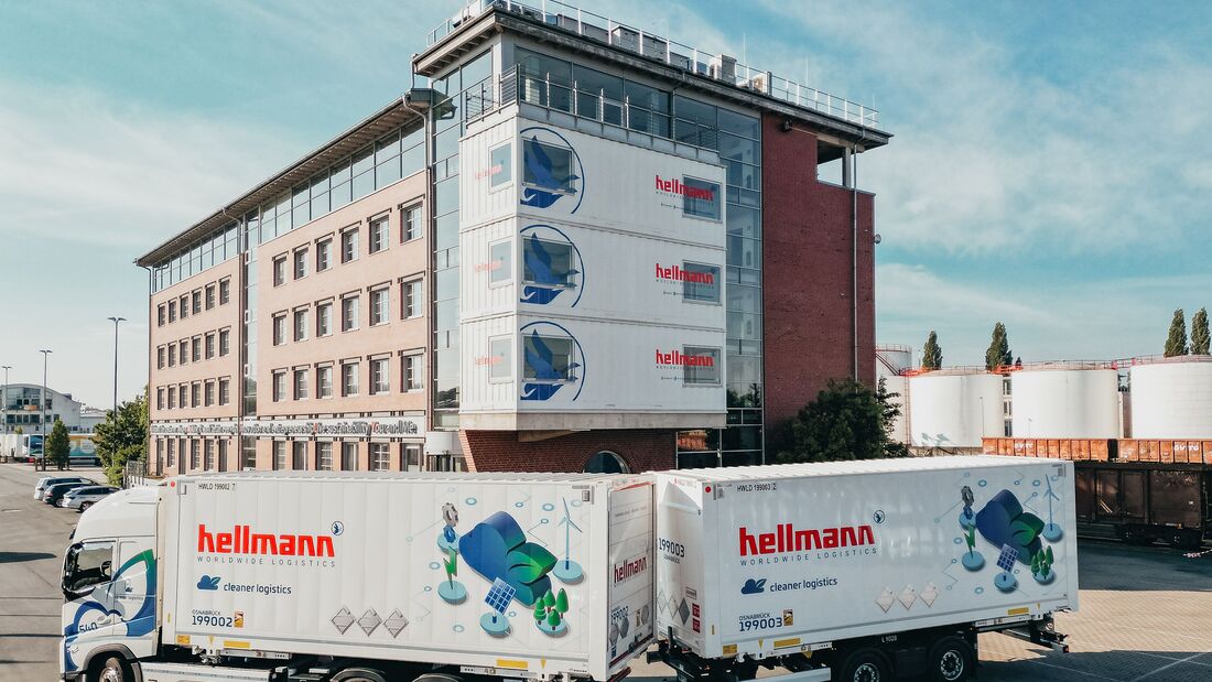 Hellmann dekarbonisiert Lkw-Flotte