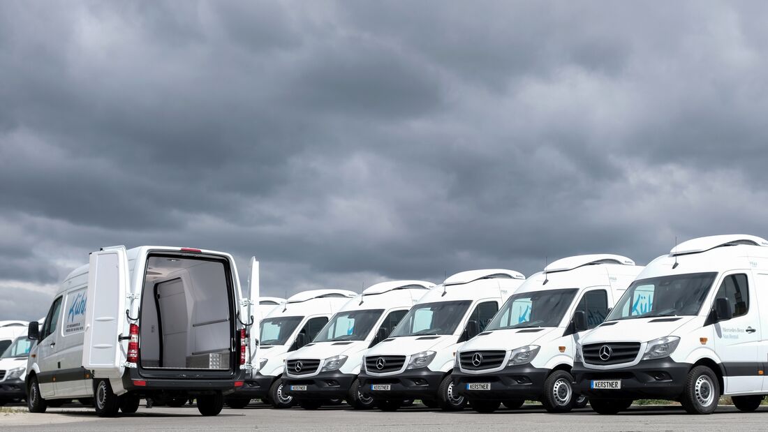 Kerstner rüstet 100 Mercedes-Benz Sprinter auf