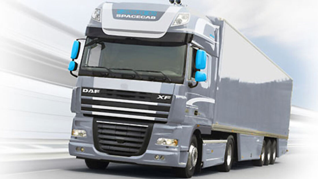 Die DAF XF Blue Edition auch bei PacLease