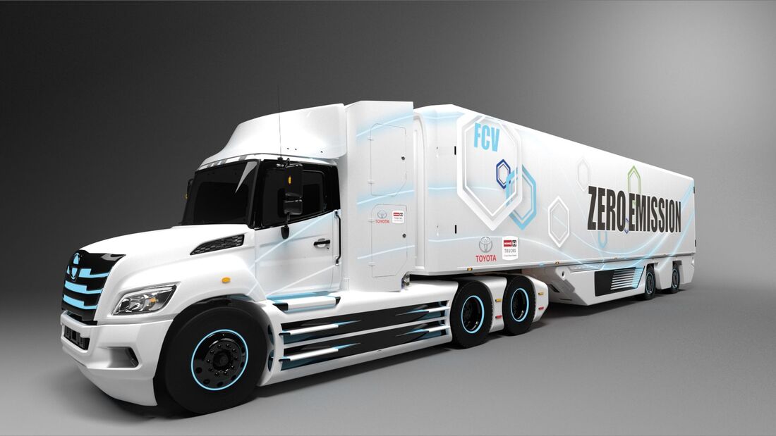 Brennstoffzellen-Lkw für die USA