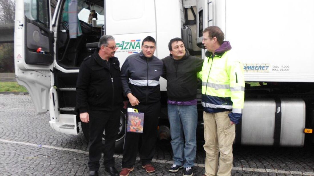 Überraschungspäckchen für Fahrer
