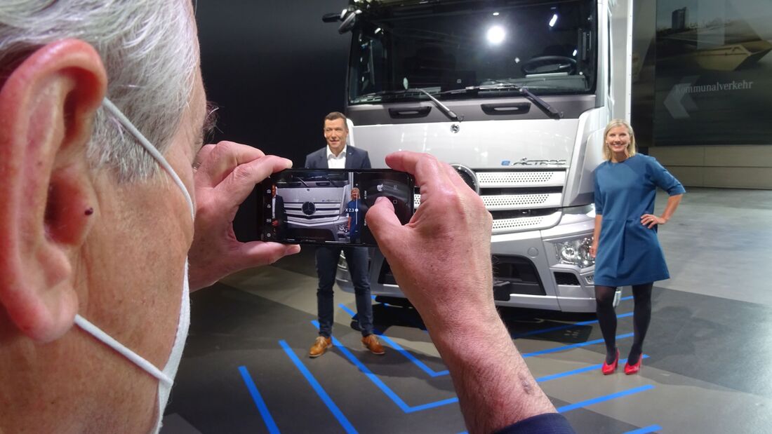 Komfort für Fahrer, Tempo bei Elektro-Lkw