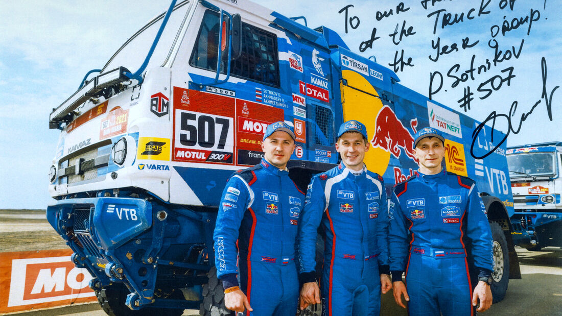 Interview mit Truck-Sieger Dmitry Sotnikov