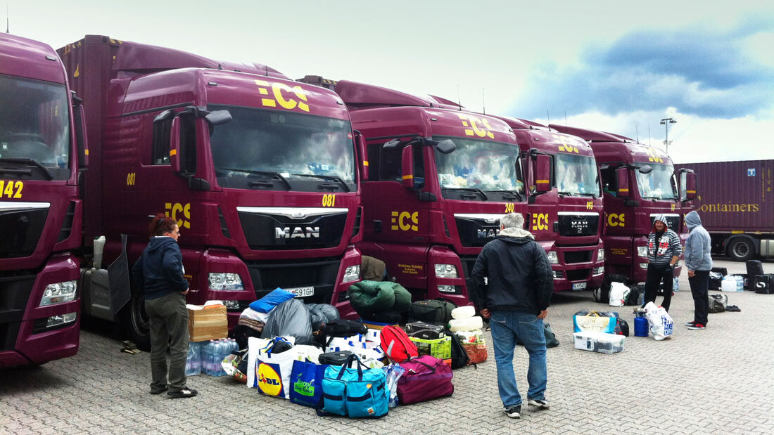 Lkw-Fahrer und Binnenmarkt schützen