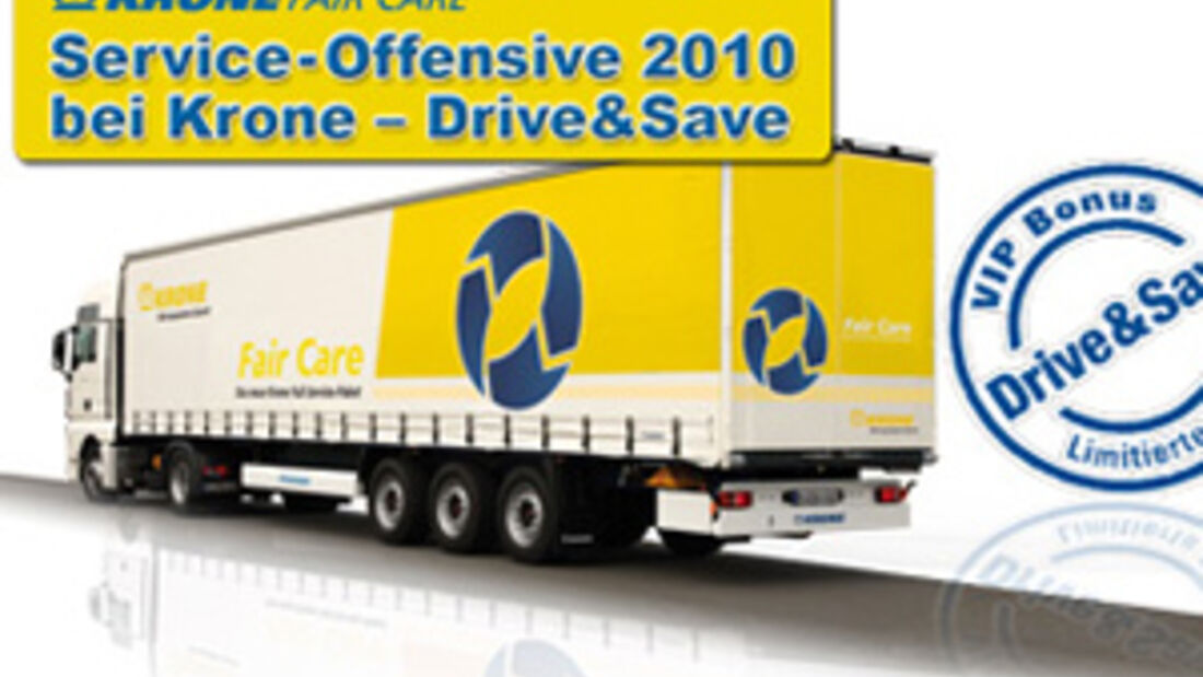 Serviceoffensive 2010 bei KRONE - Drive & Save