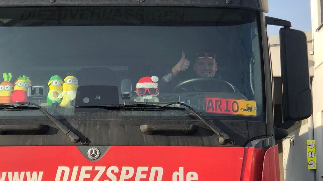 Trucking home for Christmas