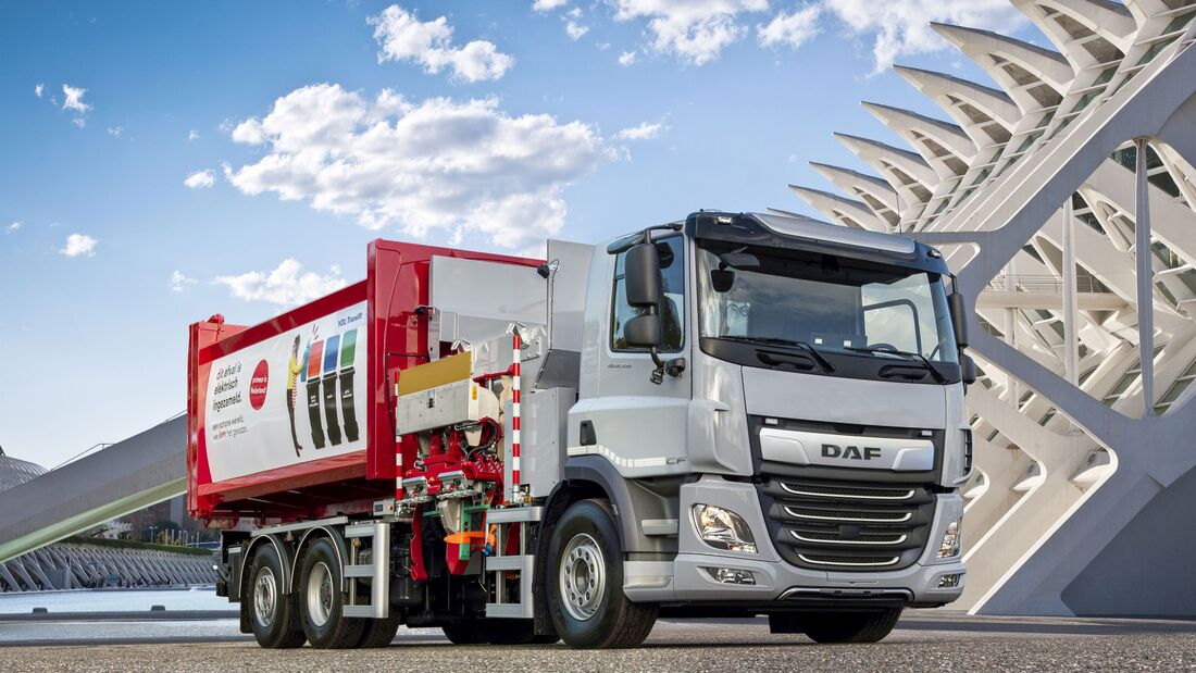 DAF präsentiert neuen E-Lkw