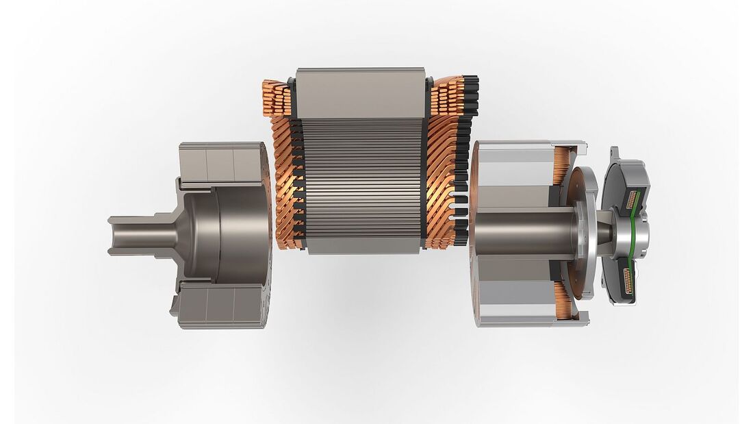 Mahle präsentiert E-Motoren aus dem Baukasten
