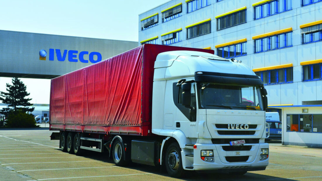 Iveco Stralis CNG auf Tour