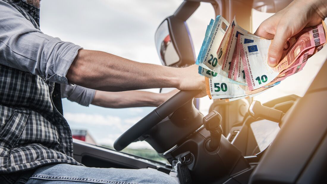 Es gibt kaum mehr Lohn für Lkw-Fahrer