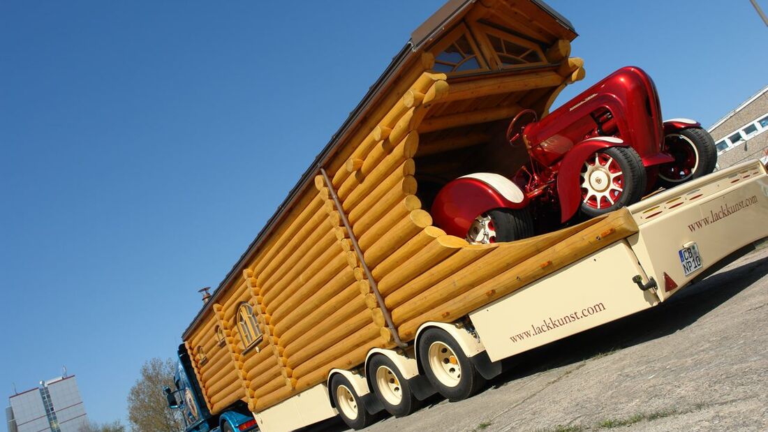 Tieffliegendes Blockhaus - zu verrückt für Guinness