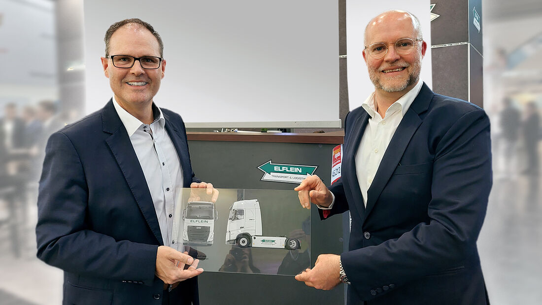 Elektro-Lkw für die Automobillogistik
