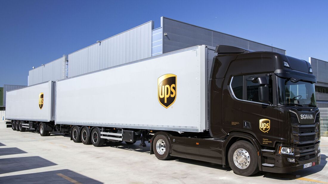 32-Meter-Lkw: ups, ist der lang