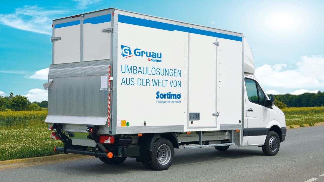 Sortimo und Gruau bieten komplette Aufbauten an