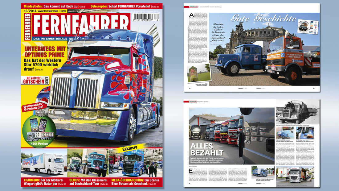 Neue FERNFAHRER-Ausgabe am Kiosk