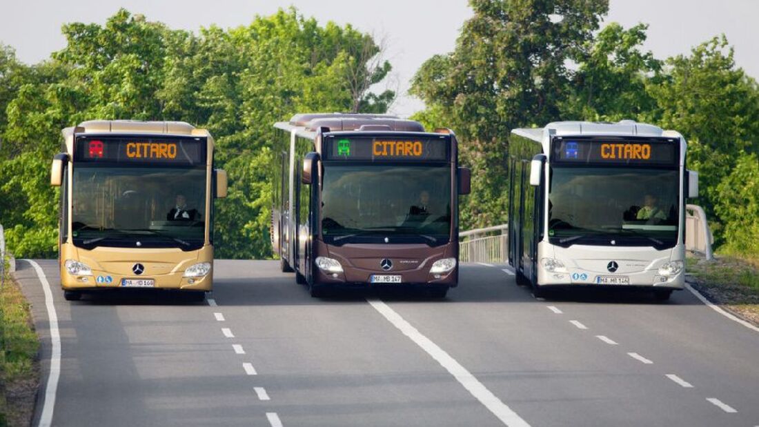 Bühne frei für den Citaro