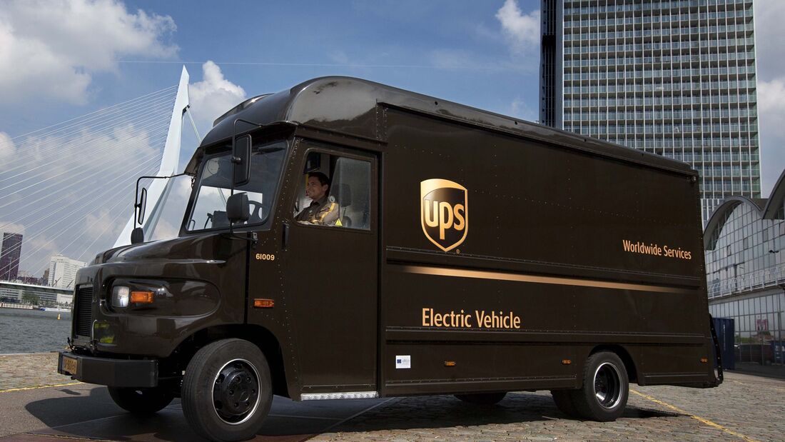 UPS schafft Infrastruktur für E-Transporter