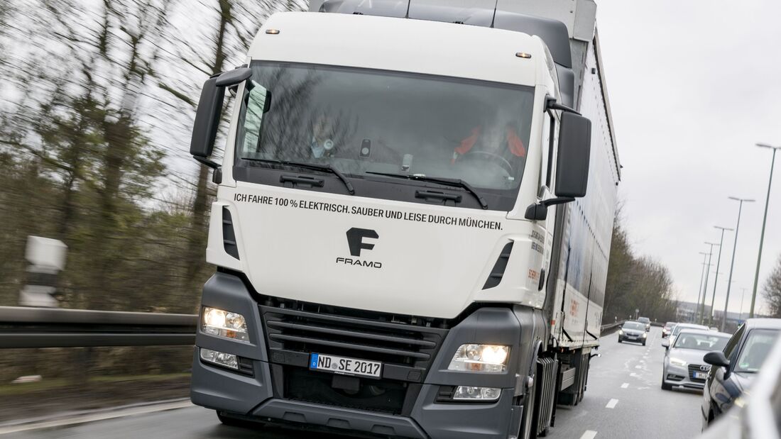 Elektro-Lkw-Bauer Framo meldet hohe Nachfrage