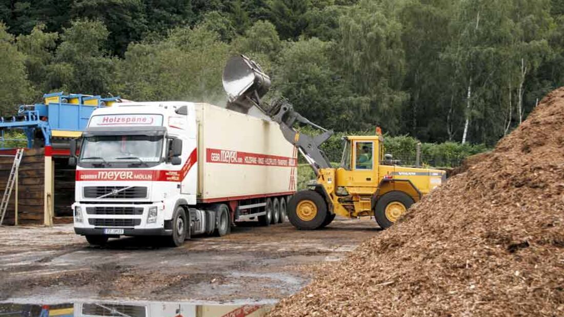 Späne-Meyer: Transport ums Holz
