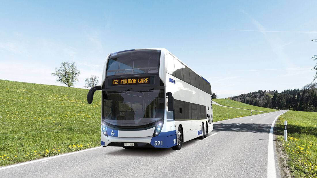Neue Doppelstockbusse für die Schweiz