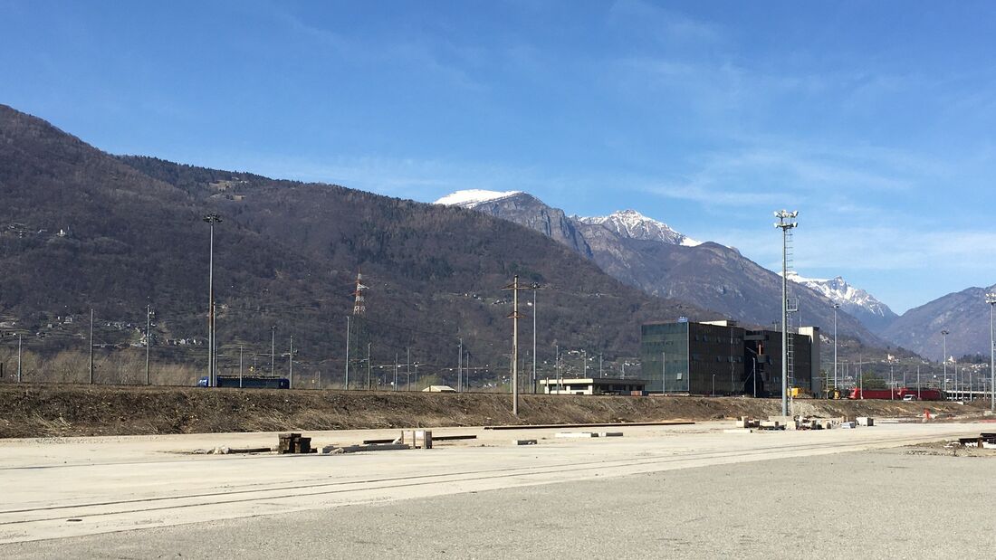 Zweites Terminal in Domodossola