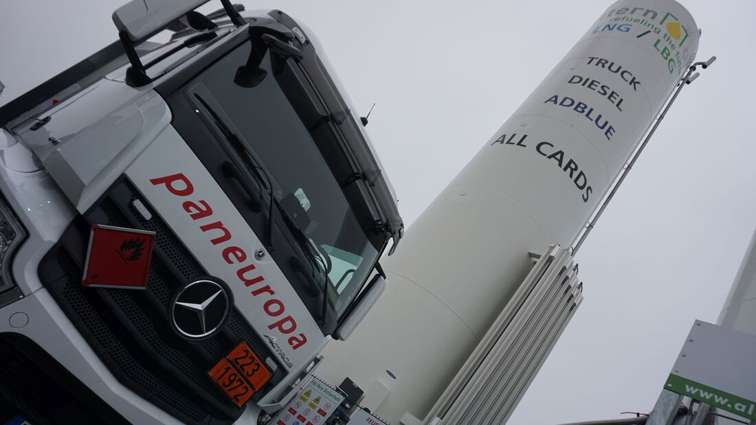 Gas-Lkw fahren bis Ende 2023 mautfrei