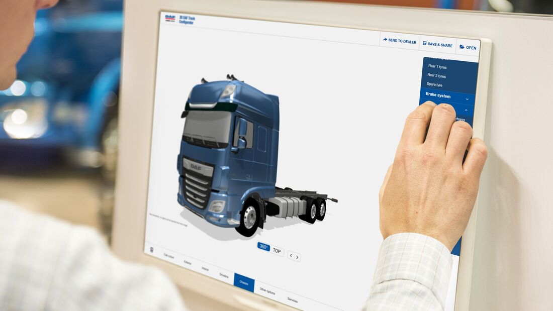 Vom 3D-Modell zum echten Lkw