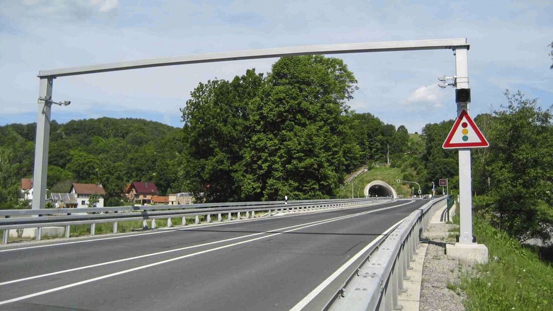 Rückwärts aus dem Tunnel