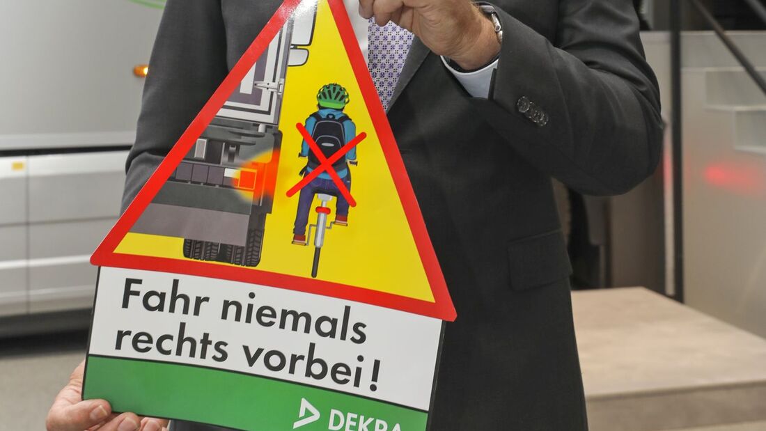 Dekra will Lkw-Abbiegeunfälle verhindern